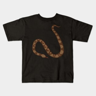 Copperhead Snake Design Kids T-Shirt